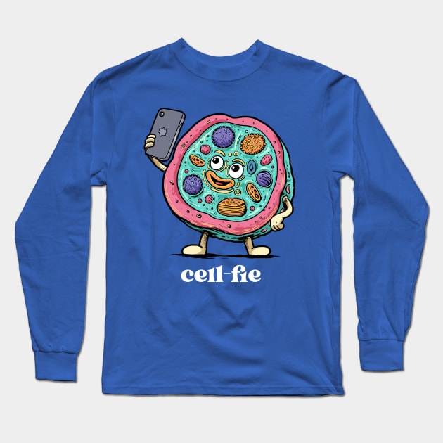 Cellfie Long Sleeve T-Shirt by GoshWow 